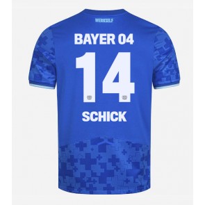 Billiga Bayer Leverkusen Patrik Schick #14 Tredjeställ 2025-26 Kortärmad